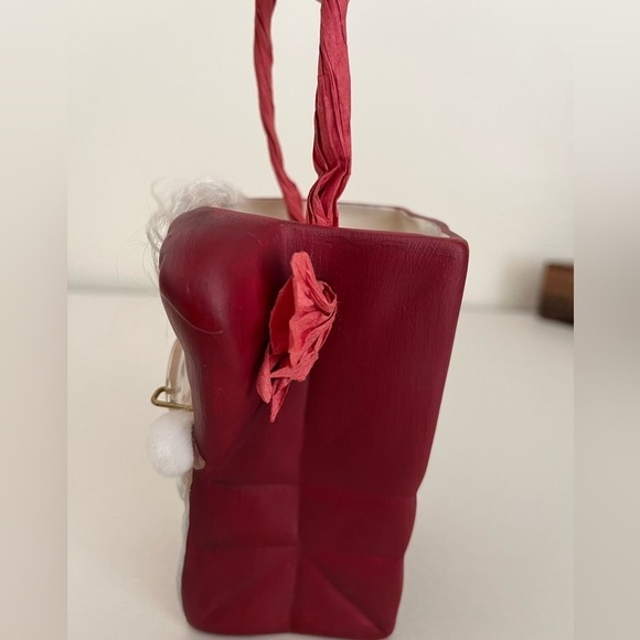 Vintage Ceramic Bag Santa Glasses Made In USA - Picture 5 of 6